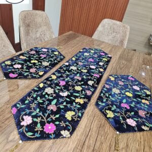 Premium Handcrafted – Beaded Table Runner set